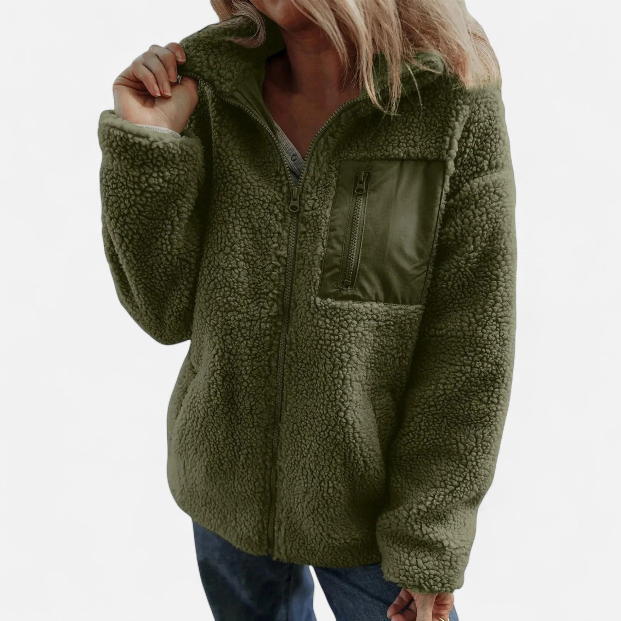 Women’s Heritage Fleece Teddy Coat