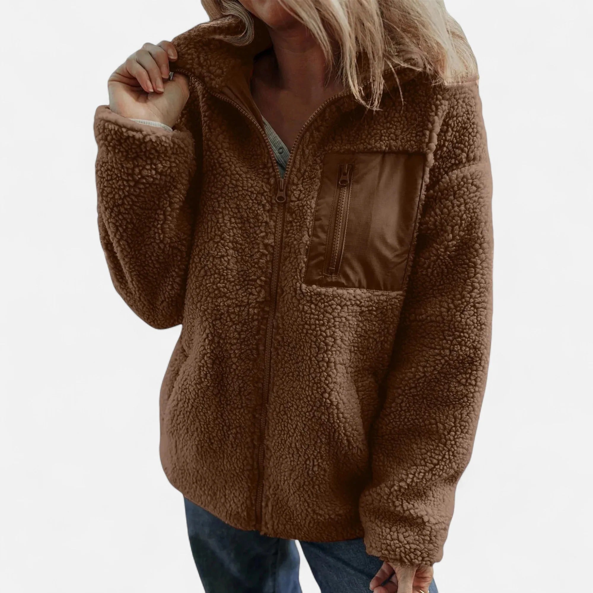 Women’s Heritage Fleece Teddy Coat